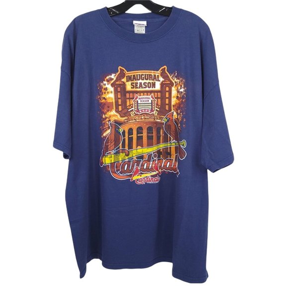 CSA St Louis Cardinals T Shirt Size 2X 2006 Inaugural Season MLB Busch Stadium - Picture 1 of 7
